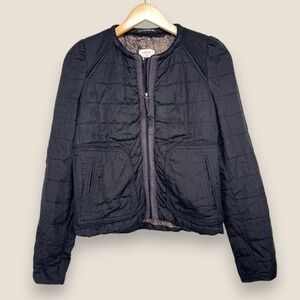 Aritzia Black Quilted Jacket